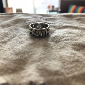 Faith, Hope, Love James Avery Ring
